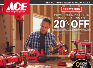 ACE Hardware Red Hot Buys Monthly Ad June 28 – July 31, 2023