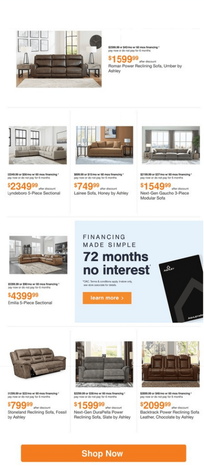 Ashley Furniture HomeStore Weekly Ad June 06 June 19, 2023