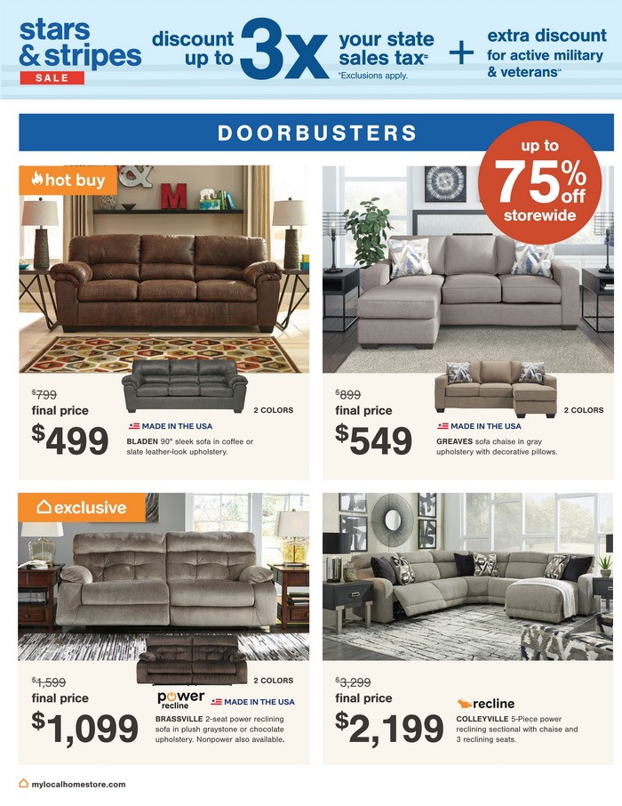 Ashley Furniture HomeStore Weekly Ad June 27 July 10, 2023
