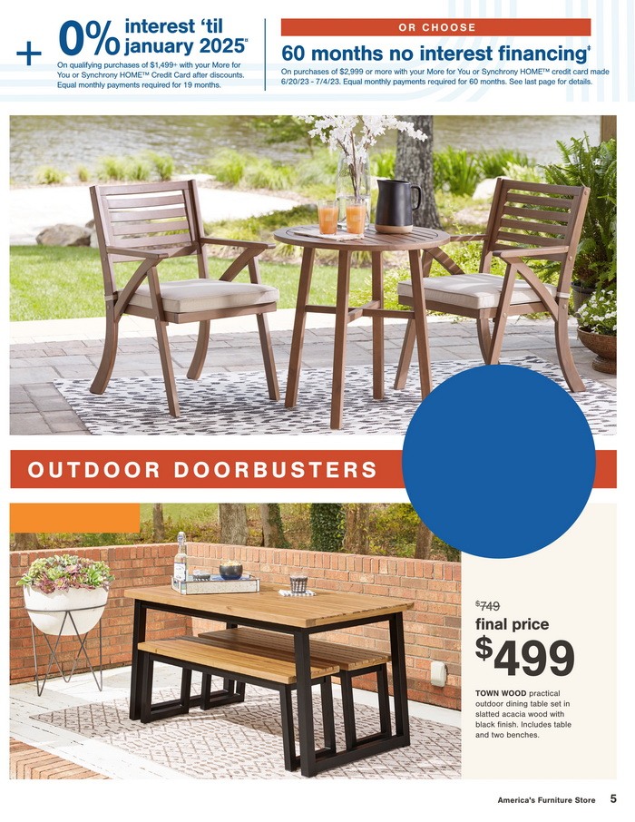 Ashley Furniture HomeStore Weekly Ad June 27 July 10, 2023