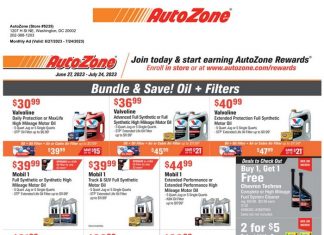 AutoZone Monthly Ad June 27 – July 24, 2023