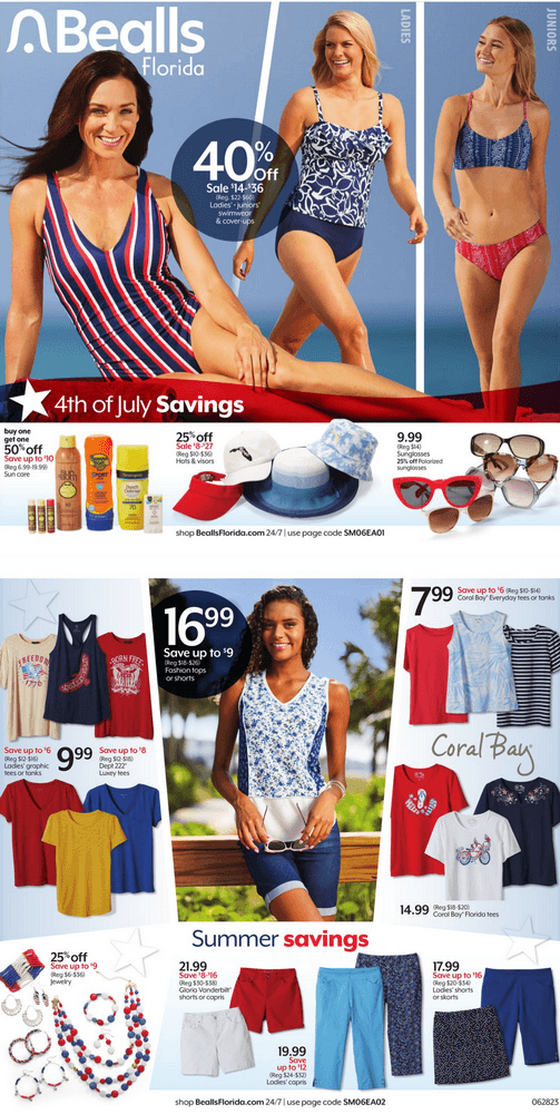 Bealls Weekly Ad June 28 July 04, 2023