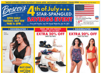 Boscov’s Weekly Ad June 29 – Jul 05, 2023 (Independence Day Promotion Included)