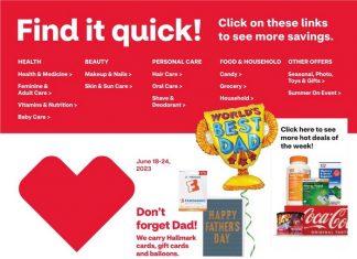CVS Weekly Ad Jun 18 – Jun 24, 2023 (Father’s Day Promotion Included)