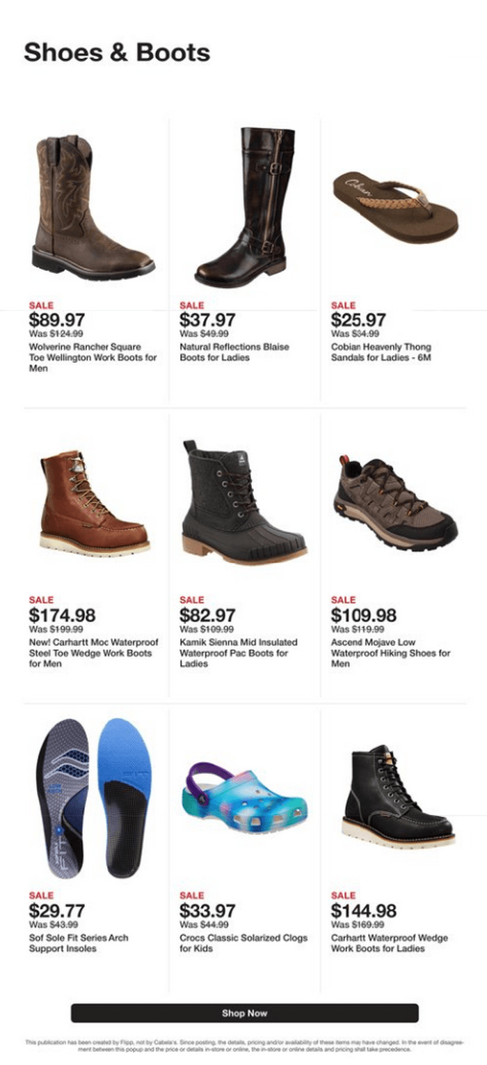 Cabela's Weekly Ad June 02 June 08, 2023