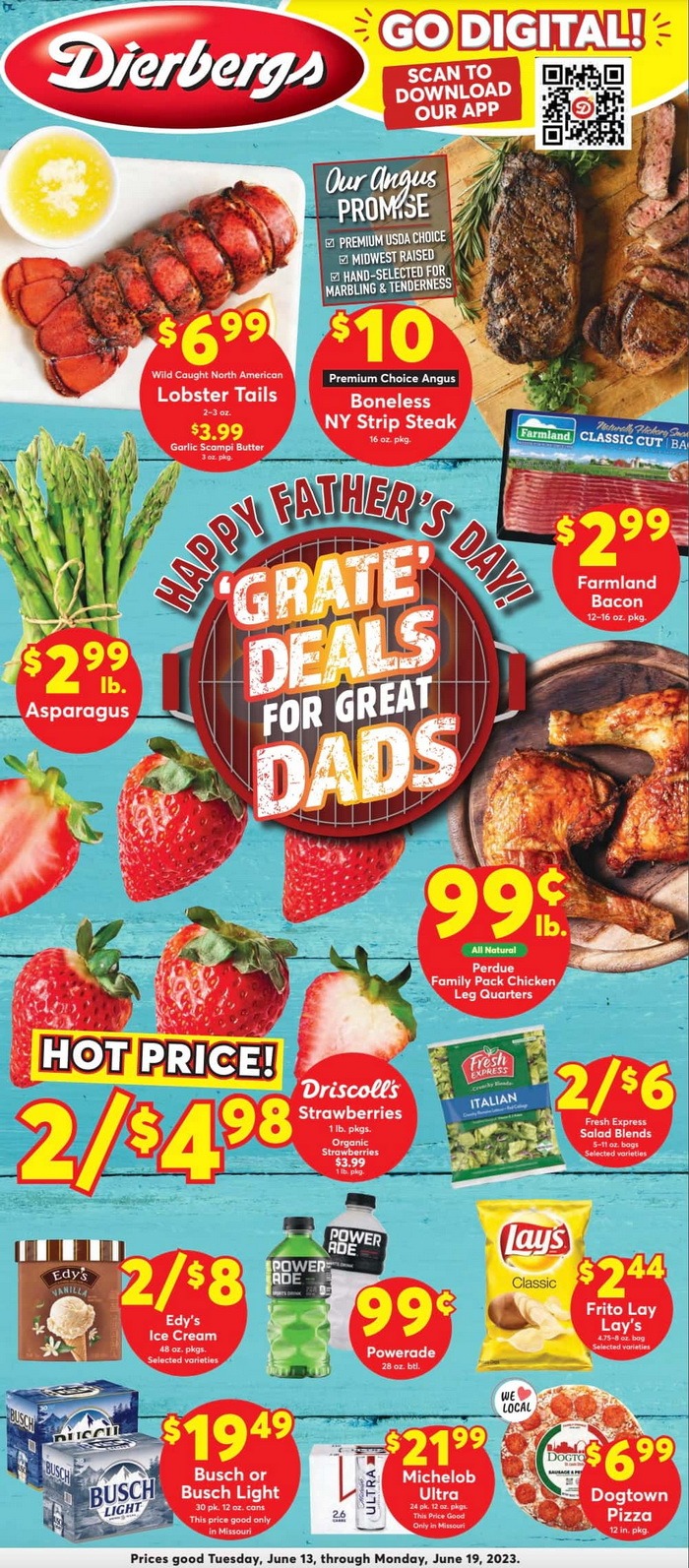 Dierbergs Markets Weekly Ad June 13 June 19, 2023 (Father's Day
