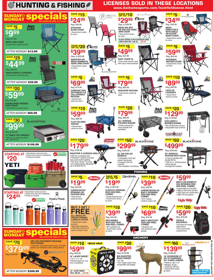 Dunham's Sports Weekly Sale Jun 17 Jun 22, 2023