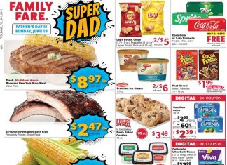 Family Fare Weekly Ad June 11 – June 17, 2023 (Father’s Day Promotion Included)