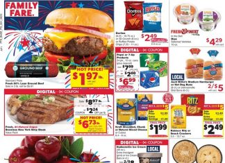 Family Fare Weekly Ad June 25 – July 01, 2023 (Independence Day Promotion Included)