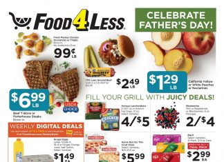 Food 4 Less Weekly Ad Jun 14 – Jun 20, 2023 (Father’s Day Promotion Included)