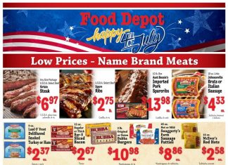Food Depot Weekly Ad June 26 – July 02, 2023 (Independence Day Promotion Included)