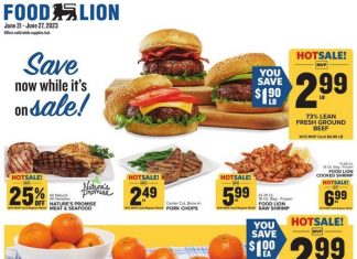 Food Lion Weekly Ad Jun 21 – Jun 27, 2023