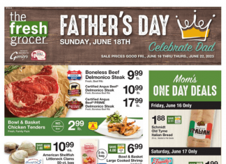 Gerrity’s Supermarkets Weekly Ad Jun 16 – Jun 22, 2023 (Father’s Day Promotion Included)