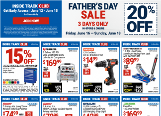 Harbor Freight Father’s Day Sale June 16 – June 18, 2023