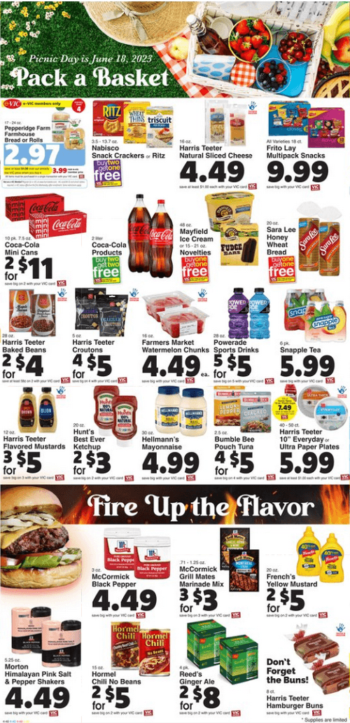 Harris Teeter Weekly Ad Jun 14 Jun 20, 2023 (Father's Day Promotion