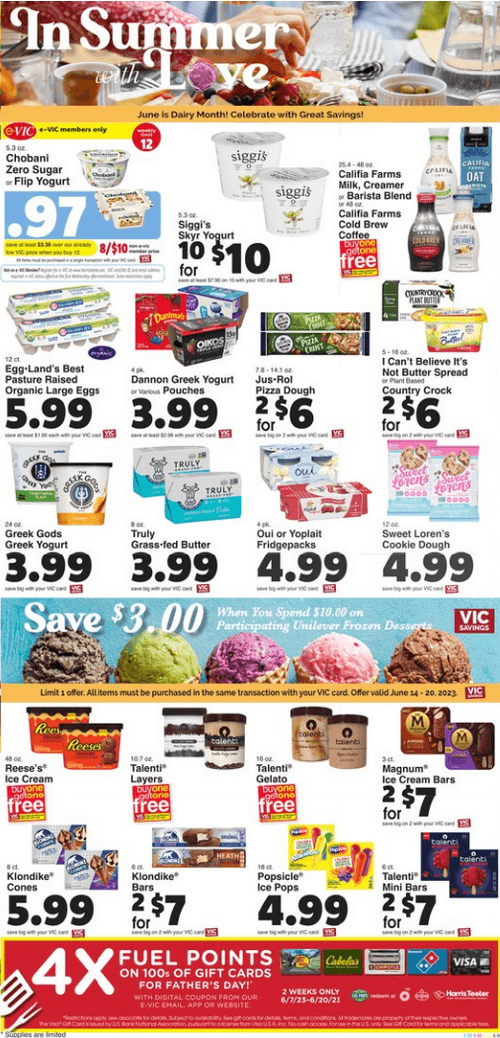 Harris Teeter Weekly Ad Jun 14 Jun 20, 2023 (Father's Day Promotion