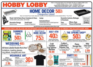 Hobby Lobby Weekly Ad June 04 – June 10, 2023