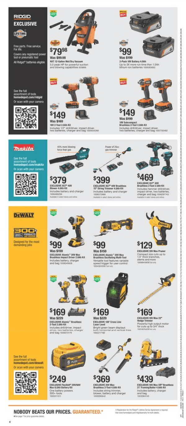 Home Depot Father's Day Ad June 08 June 18, 2023