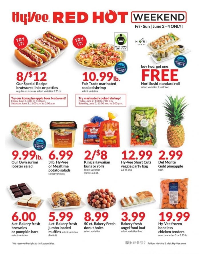 HyVee Weekend Ad June 02 June 04, 2023