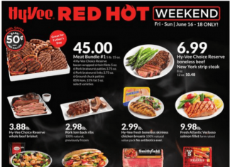 Hy-Vee Weekend Sale Jun 16 – Jun 19, 2023