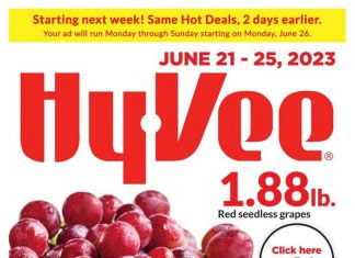 Hy-Vee Weekly Ad June 21 – June 25, 2023