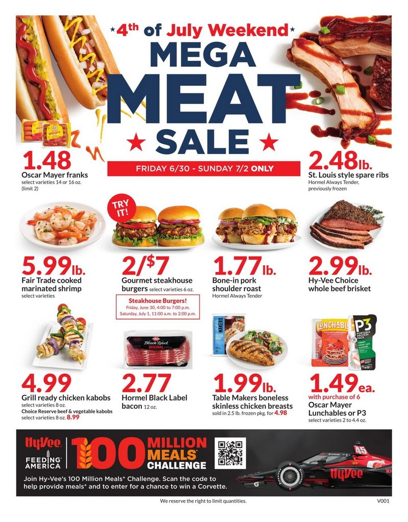 HyVee Weekend Ad June 30 July 02, 2023 (Independence Day Promotion Included)