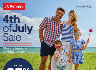 JCPenney 4th of July Sale June 30 – July 04, 2023