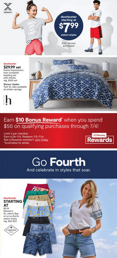 JCPenney 4th of July Sale June 30 July 04, 2023