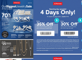JCPenny Biggest Jewelry Flyer Sale June 01 – June 22, 2023