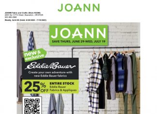 Jo-Ann Weekly Ad Jun 29 – Jul 19, 2023 (Independence Day Promotion Included)