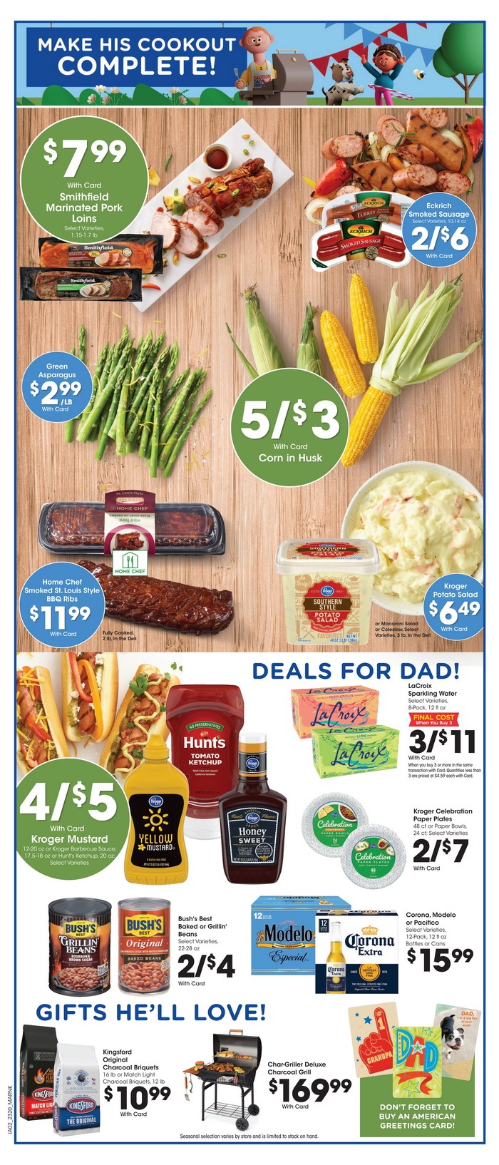 Kroger Weekly Ad Jun 14 Jun 20, 2023 (Father's Day Promotion Included)