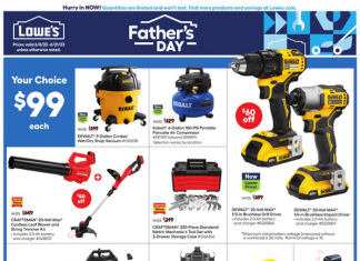 Lowe’s Weekly Ad Jun 08 – Jun 21, 2023 (Father’s Day Promotion Included)