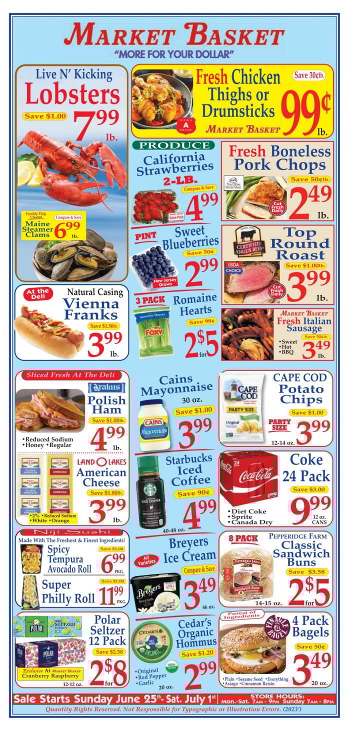 Market basket weekly flyer jun 25 jul 01 2023