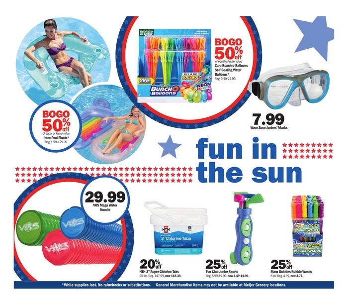 Meijer 4th of July Sale June 25 July 04, 2023
