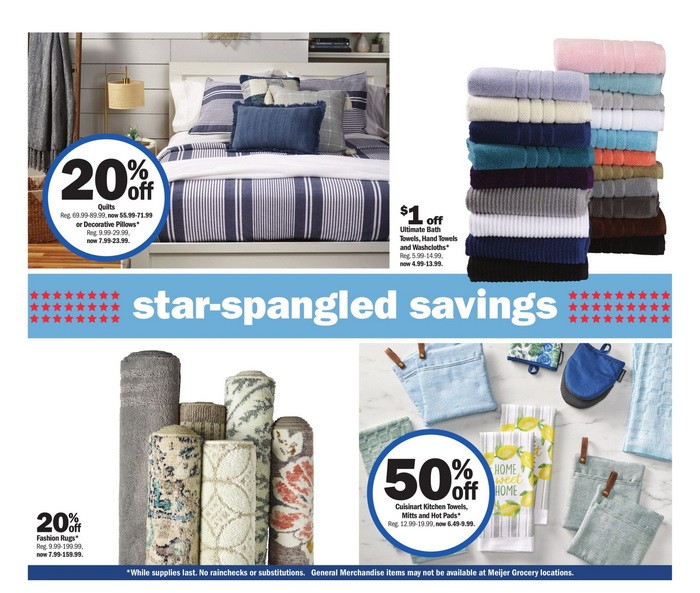 Meijer 4th of July Sale June 25 July 04, 2023