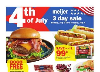 Meijer 4th of July Sale July 02 – July 04, 2023