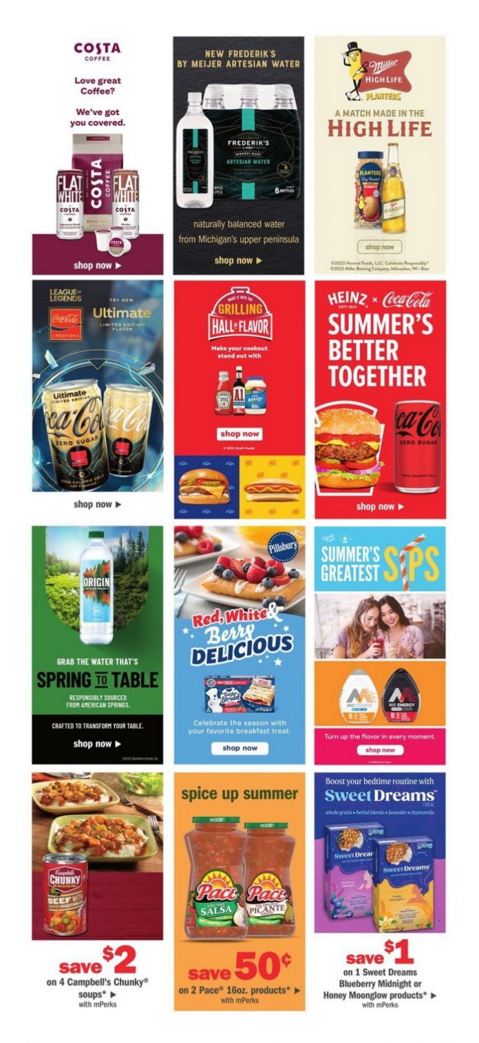 meijers 4th of july ad