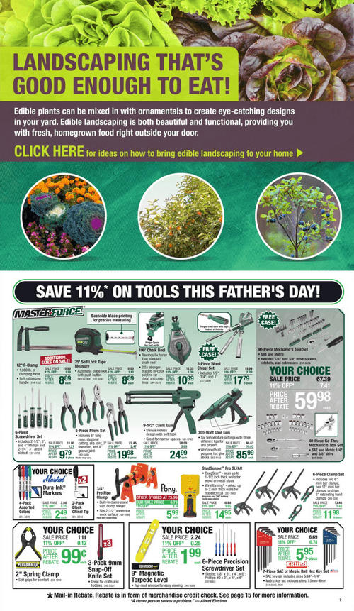 Menards Weekly Ad June 08 June 18, 2023 (Father's Day Promotion Included)