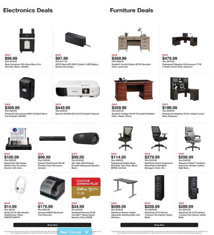 Office Depot Weekly Ad June 27 July 02, 2023