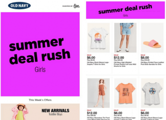 Old Navy Weekly Ad June 19 – June 26, 2023