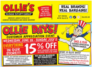 Ollie’s Weekly Ad June 28 – July 02, 2023