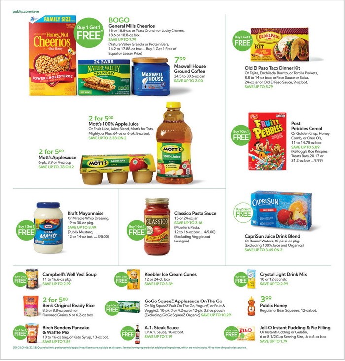 Publix Weekly Ad Jun 21 Jun 27, 2023