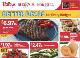 Raley’s Supermarkets Weekly Ad June 07 – June 13, 2023