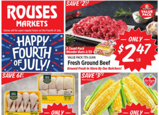 Rouses Weekly Ad June 29 – July 05, 2023 (Independence Day Promotion Included)