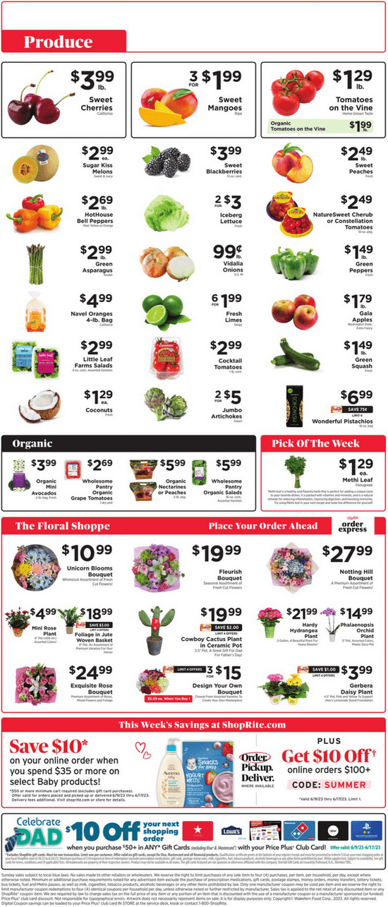 ShopRite Weekly Flyer June 16 June 22, 2023 (Father's Day Promotion Included)