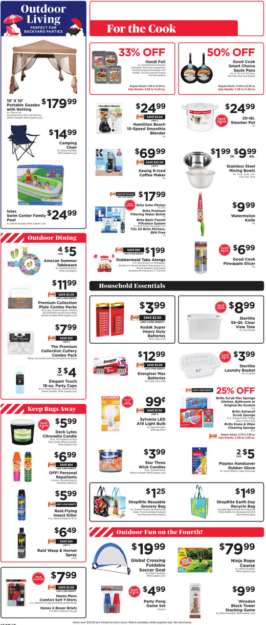 ShopRite Weekly Flyer June 23 June 29, 2023 (Independence Day