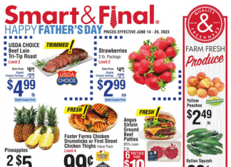 Smart & Final Weekly Ad Jun 14 – Jun 20, 2023 (Father’s Day Promotion Included)