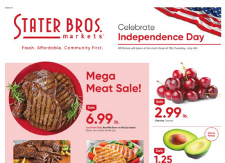 Stater Bros Weekly Ad June 28 – July 04, 2023 (Independence Day Promotion Included)