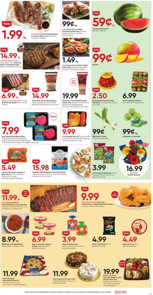 Stater Bros Weekly Ad June 28 July 04, 2023 (Independence Day