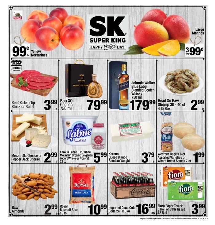 Super King Weekly Ad June 14 June 20, 2023 (Father's Day Promotion